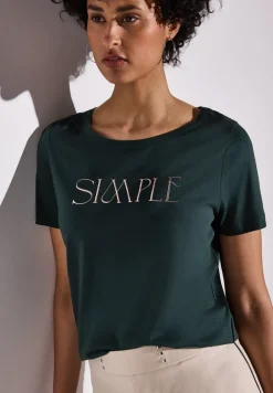T-Shirt mit Wording