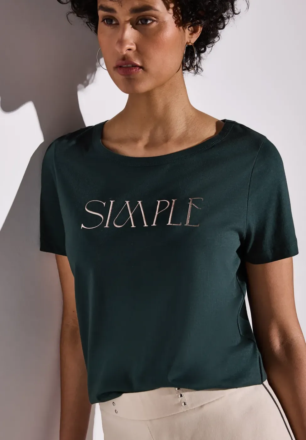 T-Shirt mit Wording