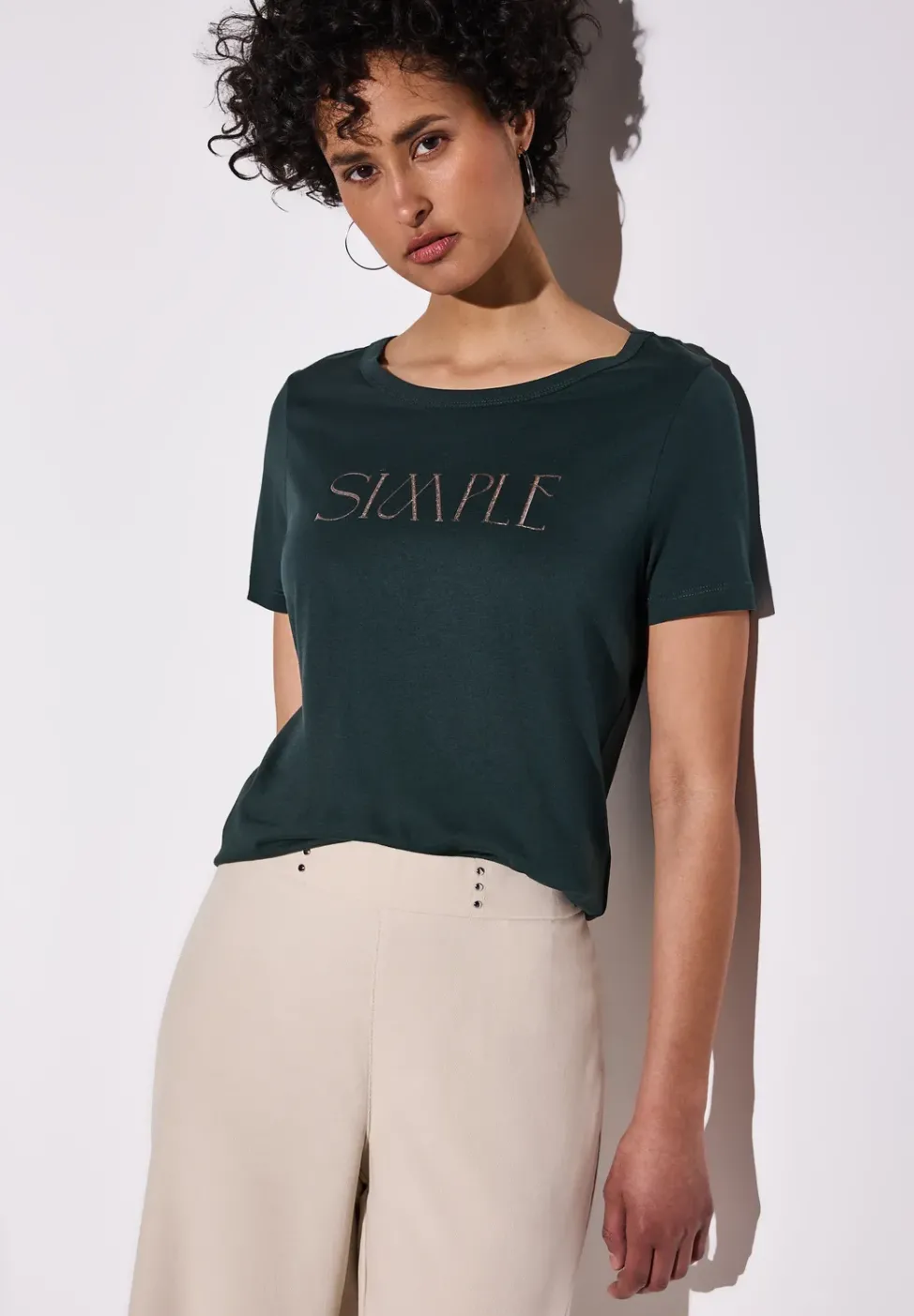 T-Shirt mit Wording