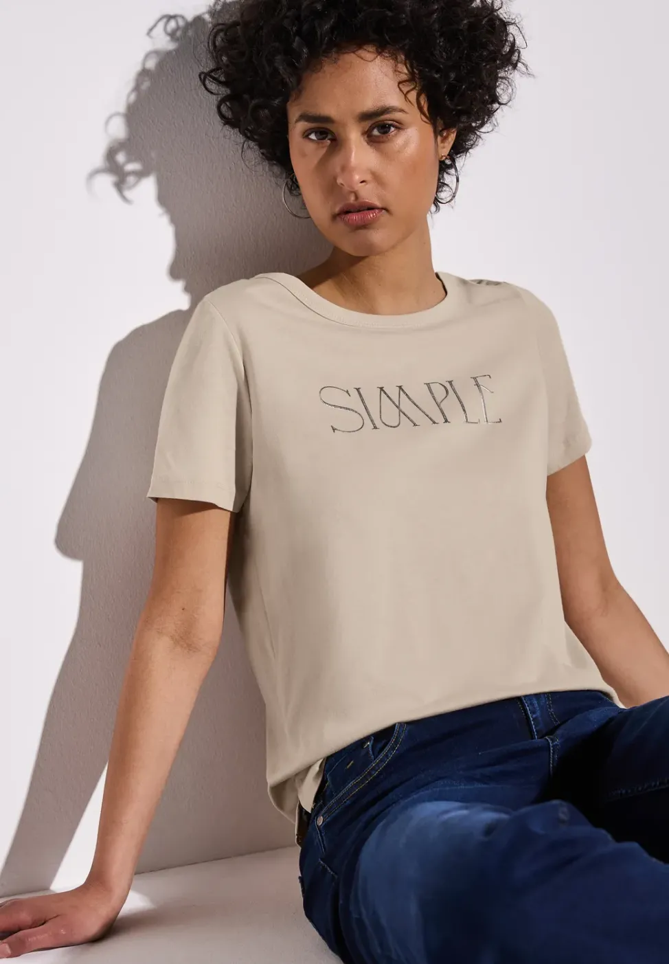 T-Shirt mit Wording
