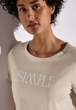T-Shirt mit Wording