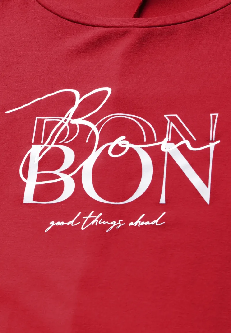 T-Shirt mit Wording