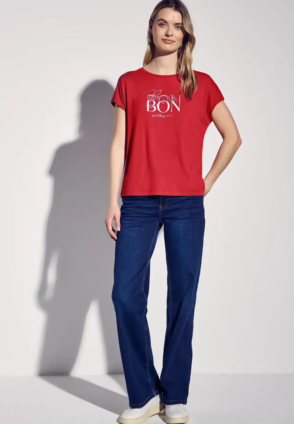 T-Shirt mit Wording