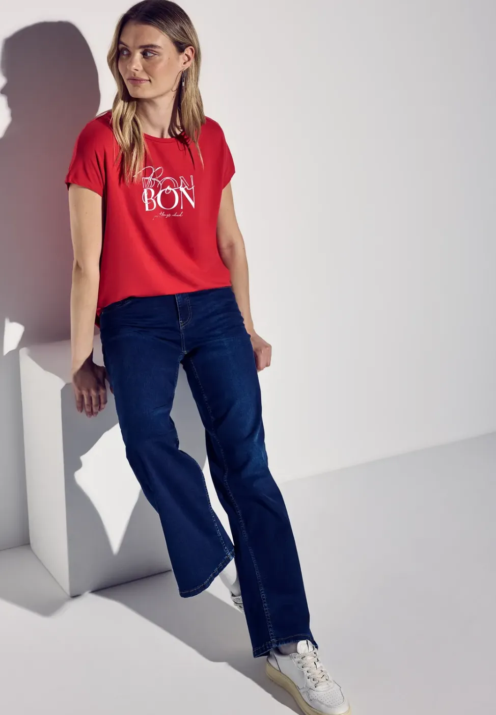 T-Shirt mit Wording