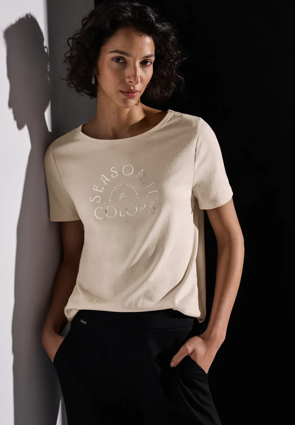 T-Shirt mit Wording