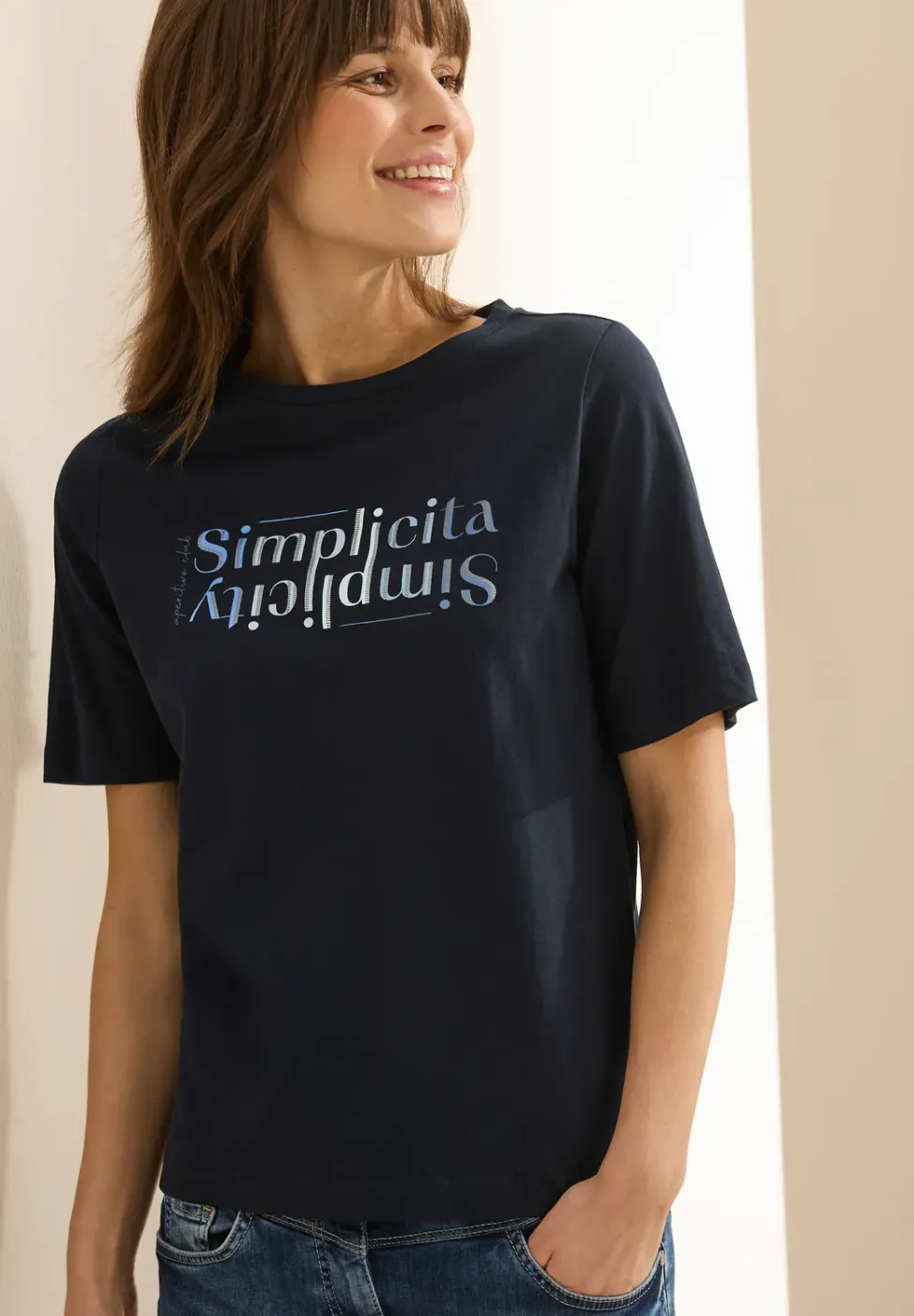 T-Shirt mit Wording