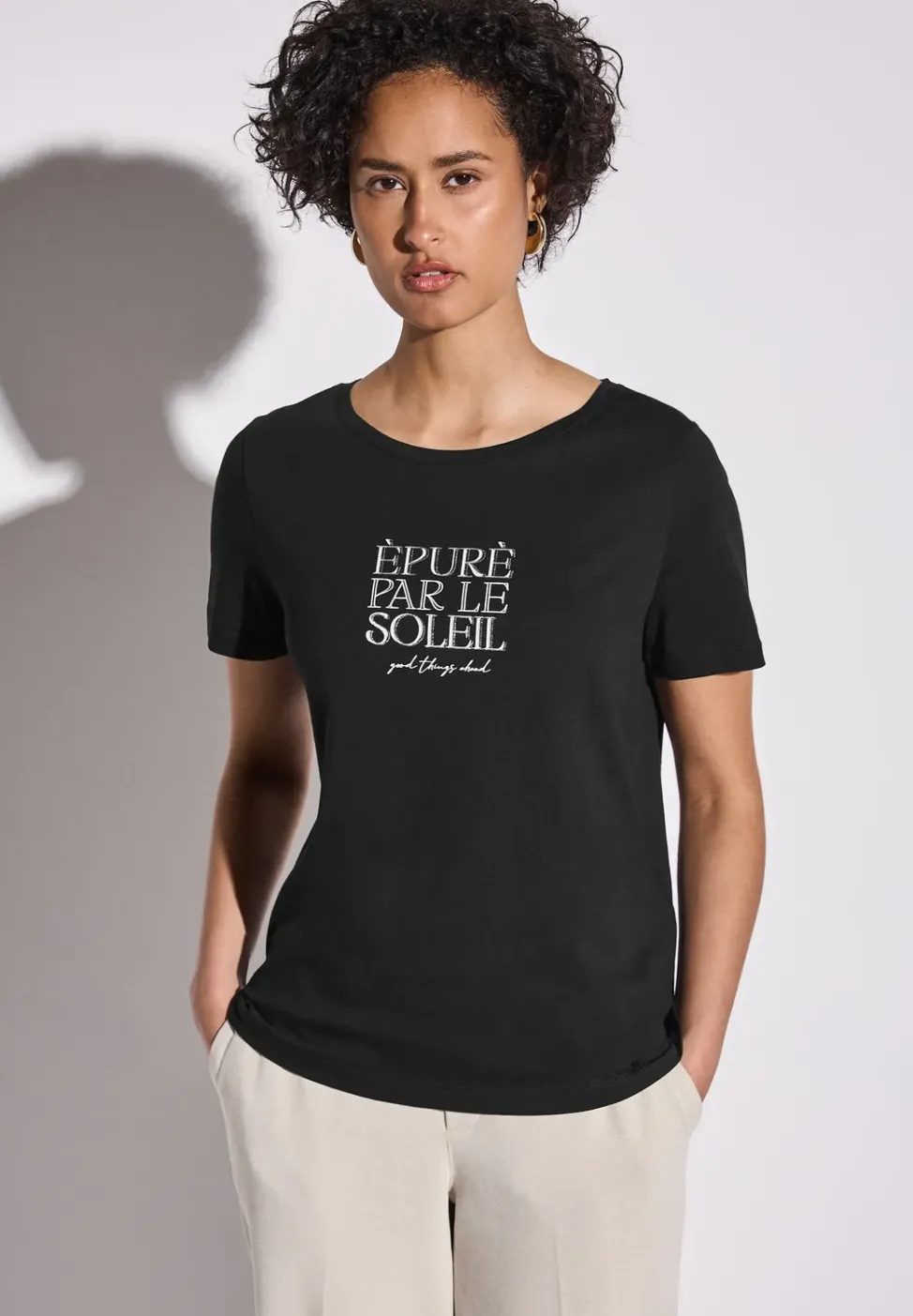 T-Shirt mit Wording