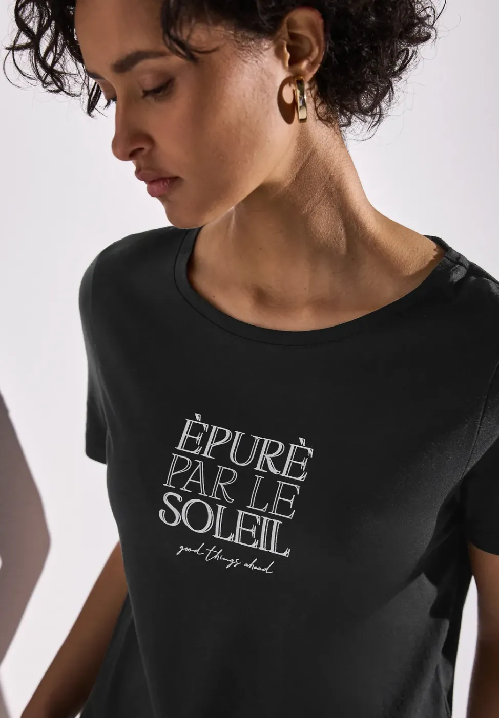 T-Shirt mit Wording