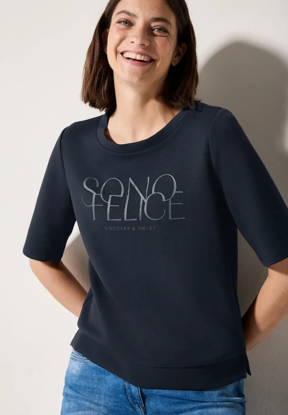 T-Shirt mit Wording