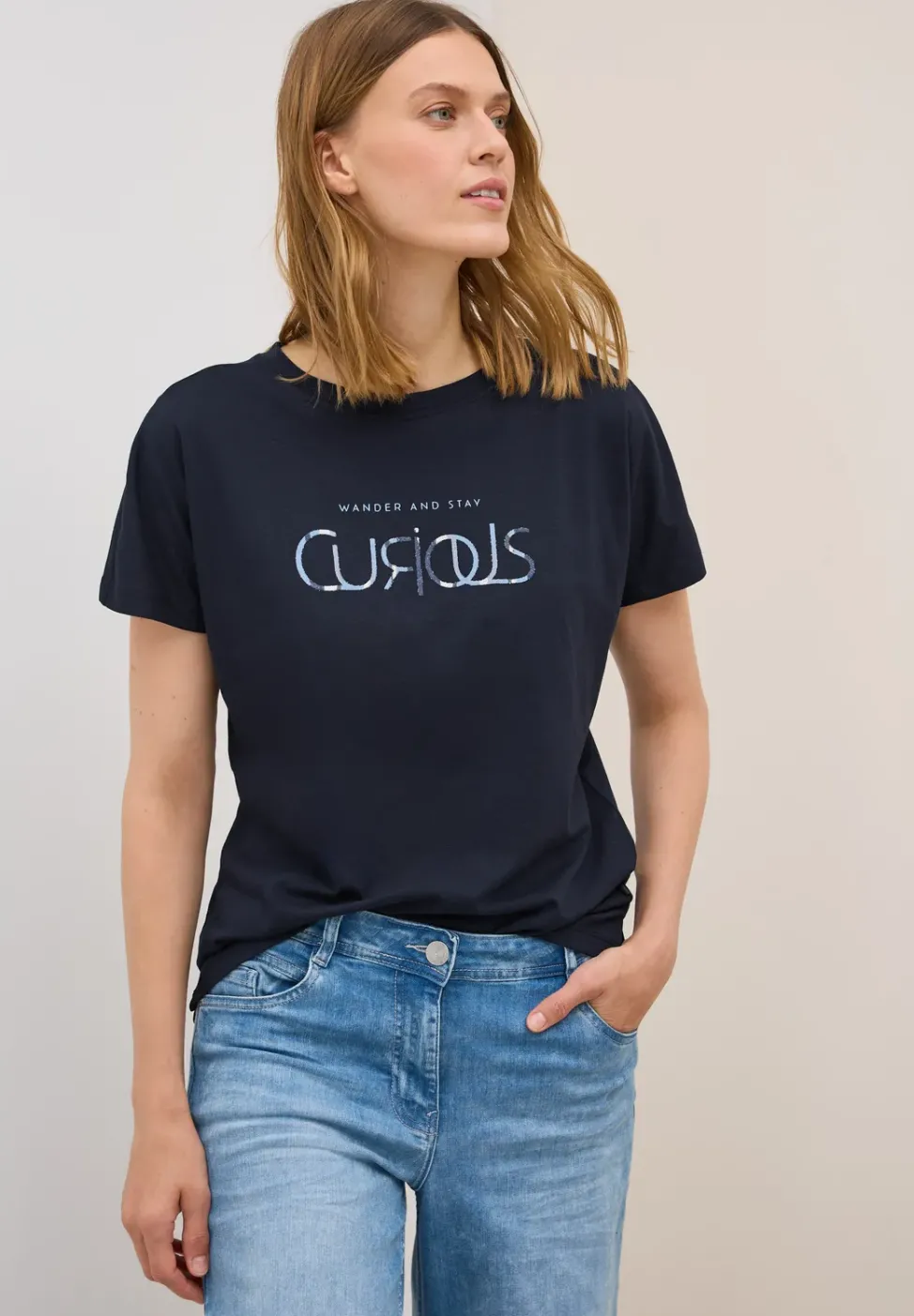 T-Shirt mit Wording