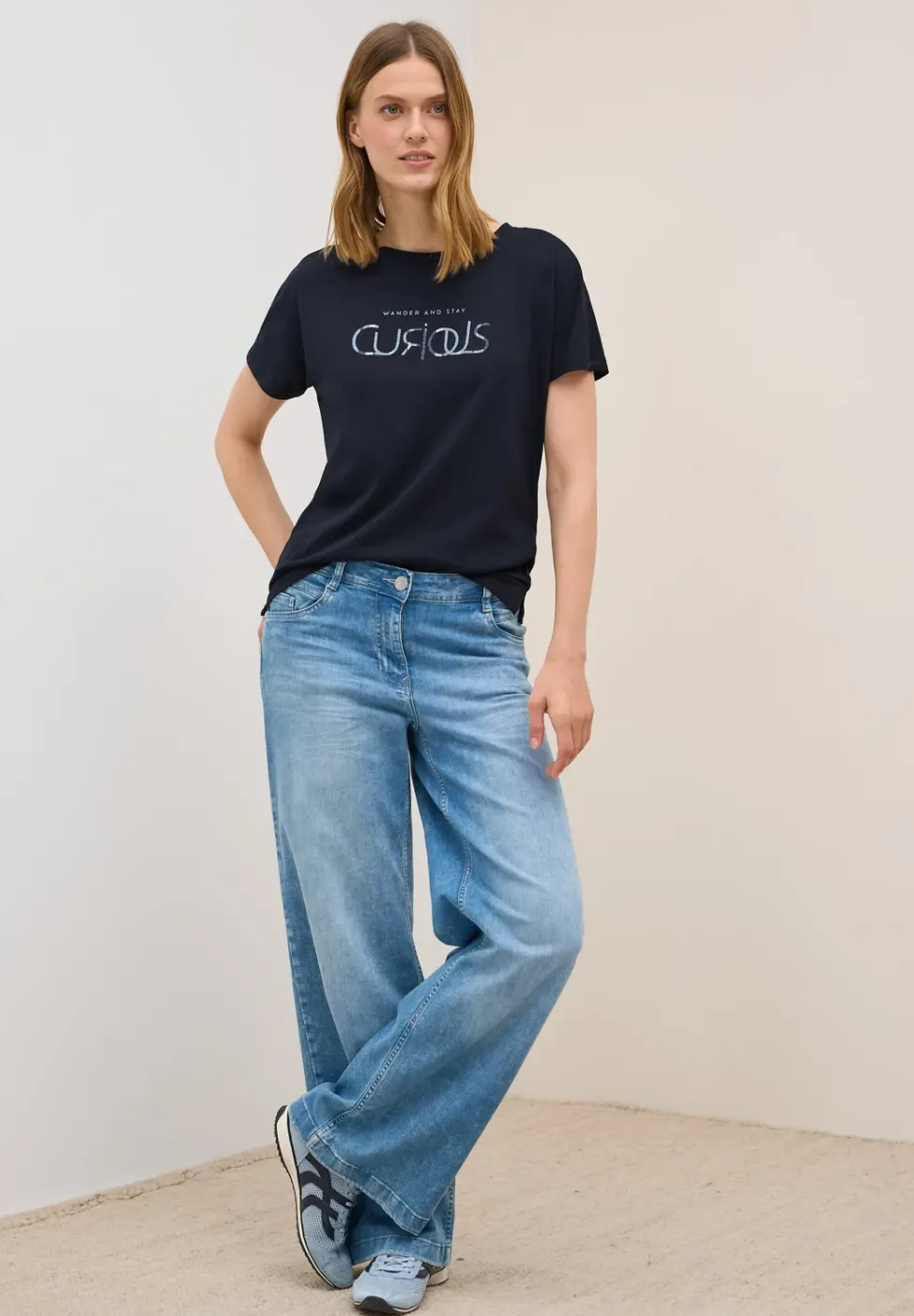 T-Shirt mit Wording
