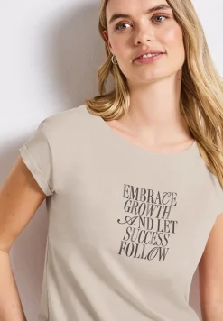 T-Shirt mit Wording Artwork
