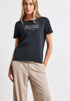 T-Shirt mit Wording Artwork