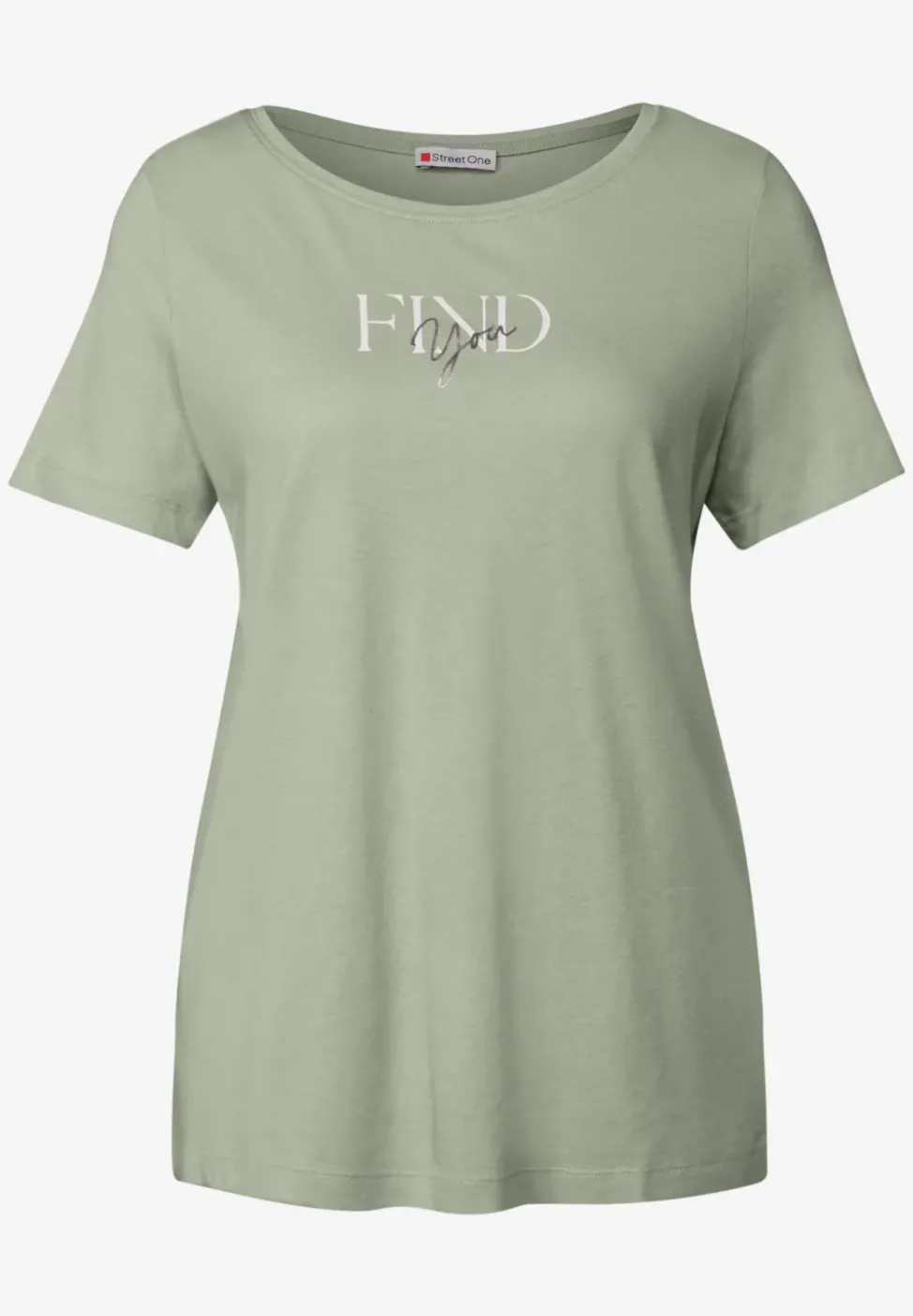 T-Shirt mit Wording Artwork