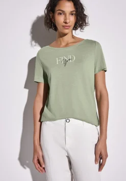 T-Shirt mit Wording Artwork