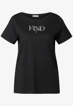 T-Shirt mit Wording Artwork