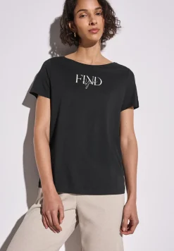 T-Shirt mit Wording Artwork
