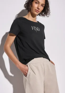 T-Shirt mit Wording Artwork