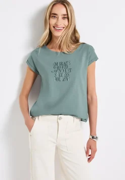 T-Shirt mit Wording Artwork