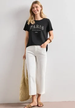T-Shirt mit Wording Artwork