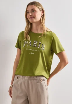 T-Shirt mit Wording Artwork