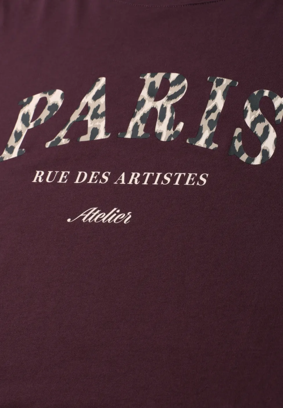 T-Shirt mit Wording Artwork