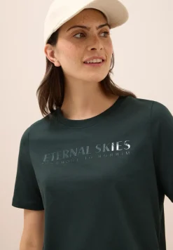 T-Shirt mit Wording Artwork