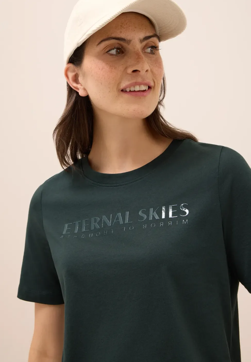 T-Shirt mit Wording Artwork
