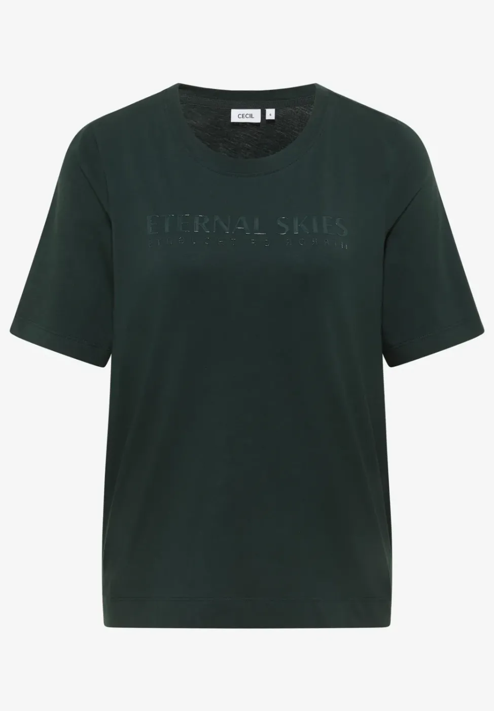 T-Shirt mit Wording Artwork