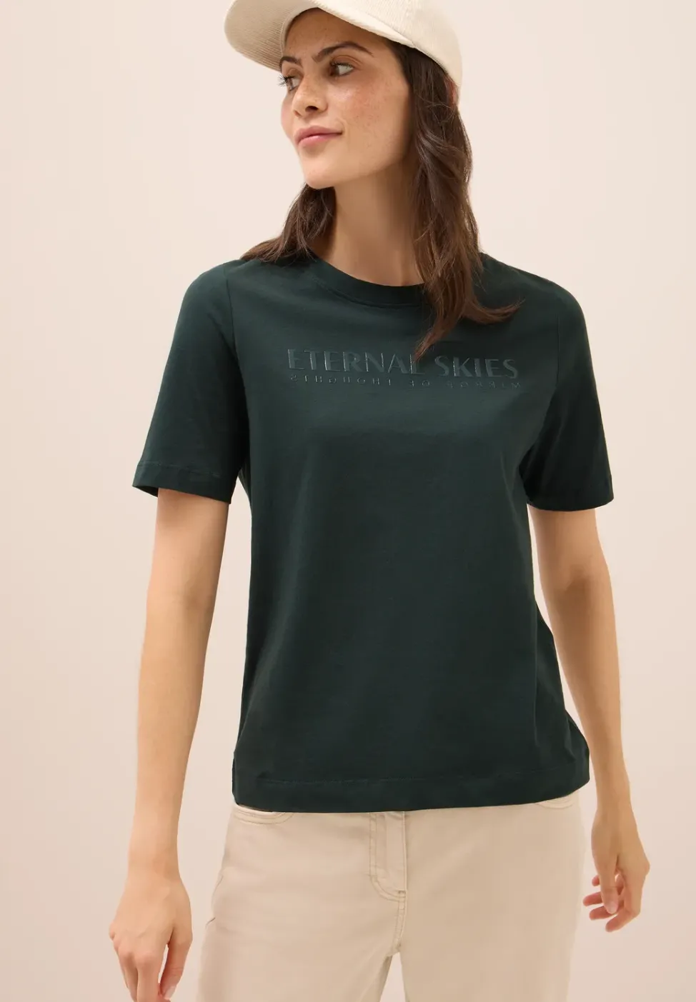 T-Shirt mit Wording Artwork