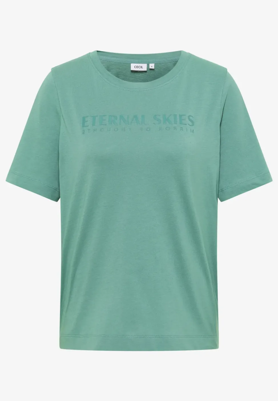 T-Shirt mit Wording Artwork