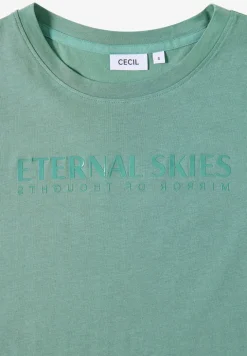 T-Shirt mit Wording Artwork