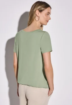 T-Shirt mit Wording Print
