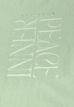 T-Shirt mit Wording Print