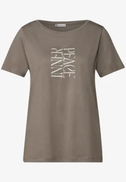 T-Shirt mit Wording Print