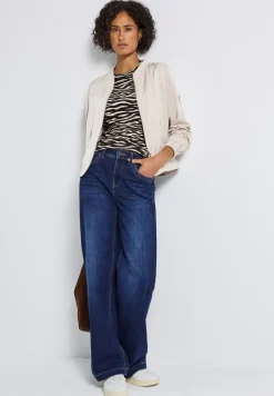 T-Shirt mit Zebra Print