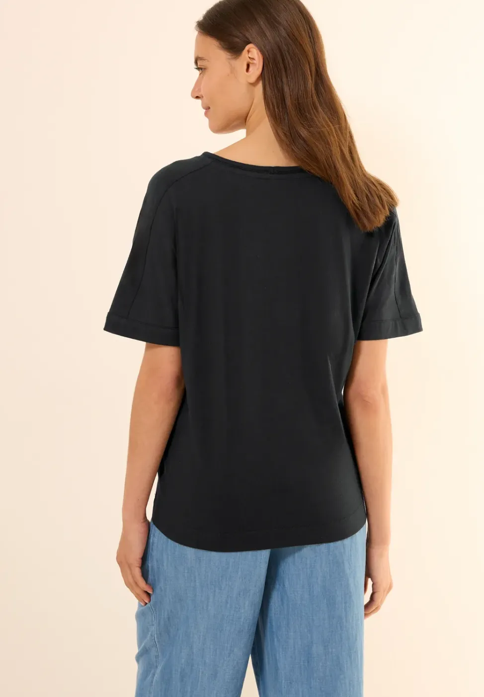 T-Shirt mit Zierdetail