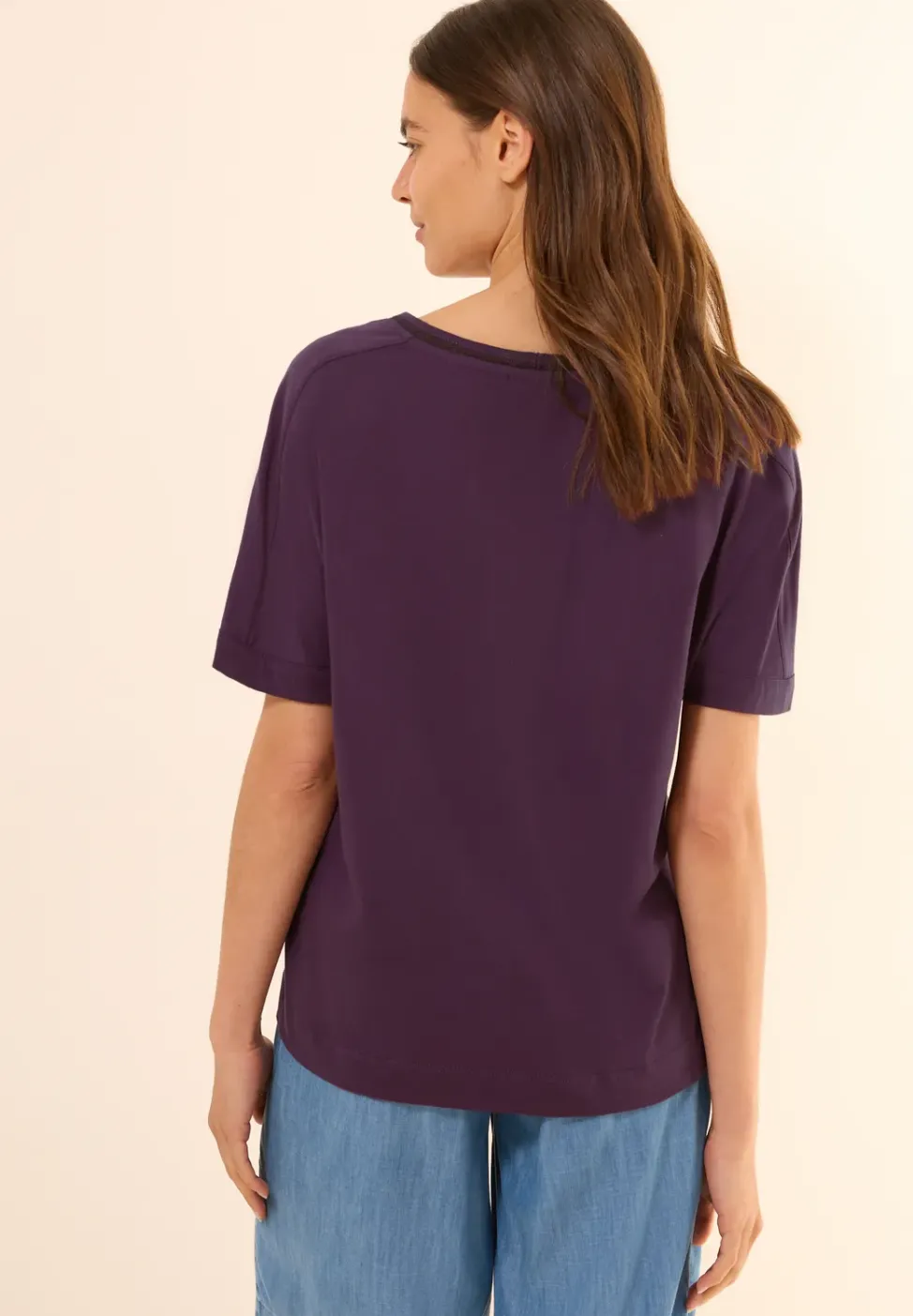 T-Shirt mit Zierdetail