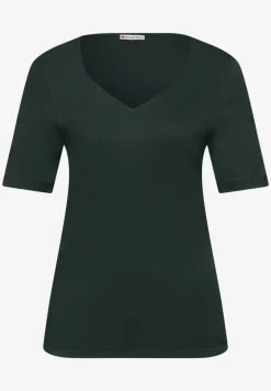 T-Shirts mit Herzausschnitt im 2er-Pack