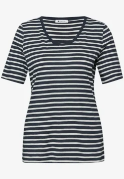 T-Shirts mit rounded V-Neck im 2er-Pack