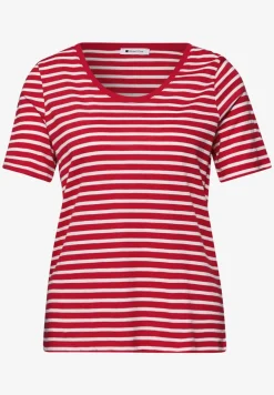 T-Shirts mit rounded V-Neck im 2er-Pack