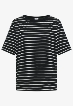 T-Shirts mit Streifen im 2er-Pack
