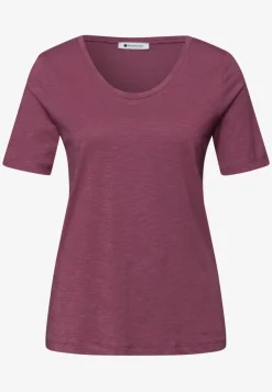 T-Shirts mit rounded V-Neck im 2er-Pack