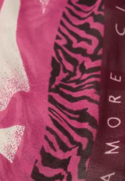 Tuch aus Modal mit Zebra-Print