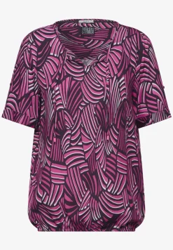 Tunika Bluse mit Print