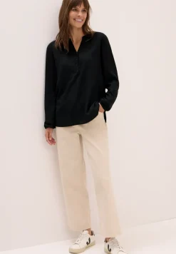 Tunika in Unifarbe