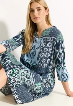 Tunika Kleid mit Print