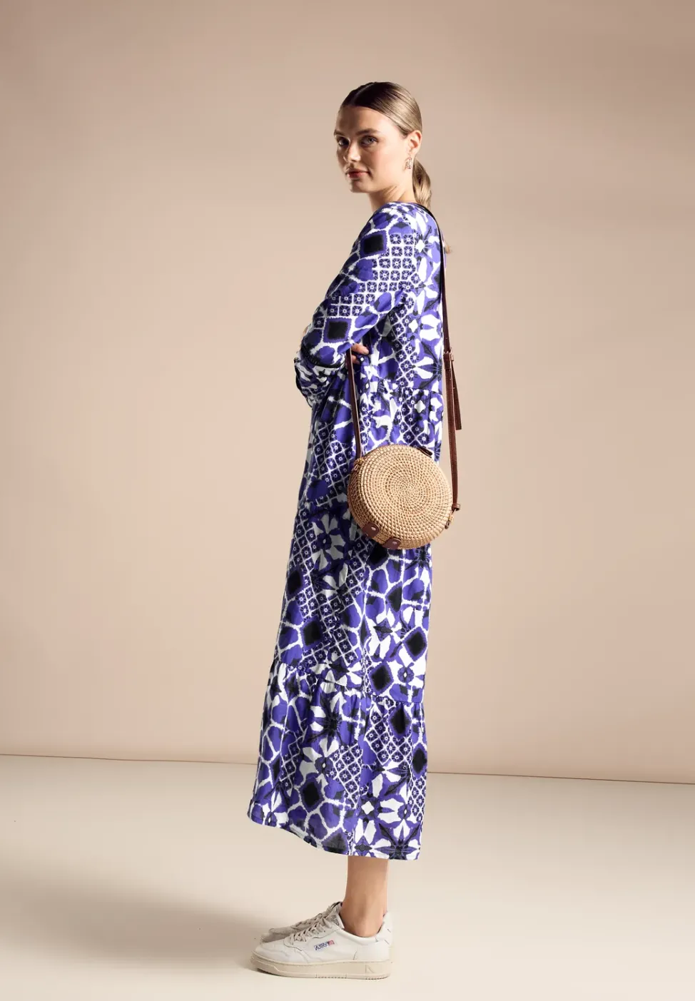Tunika Kleid mit Print