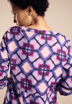 Tunika Kleid mit Print