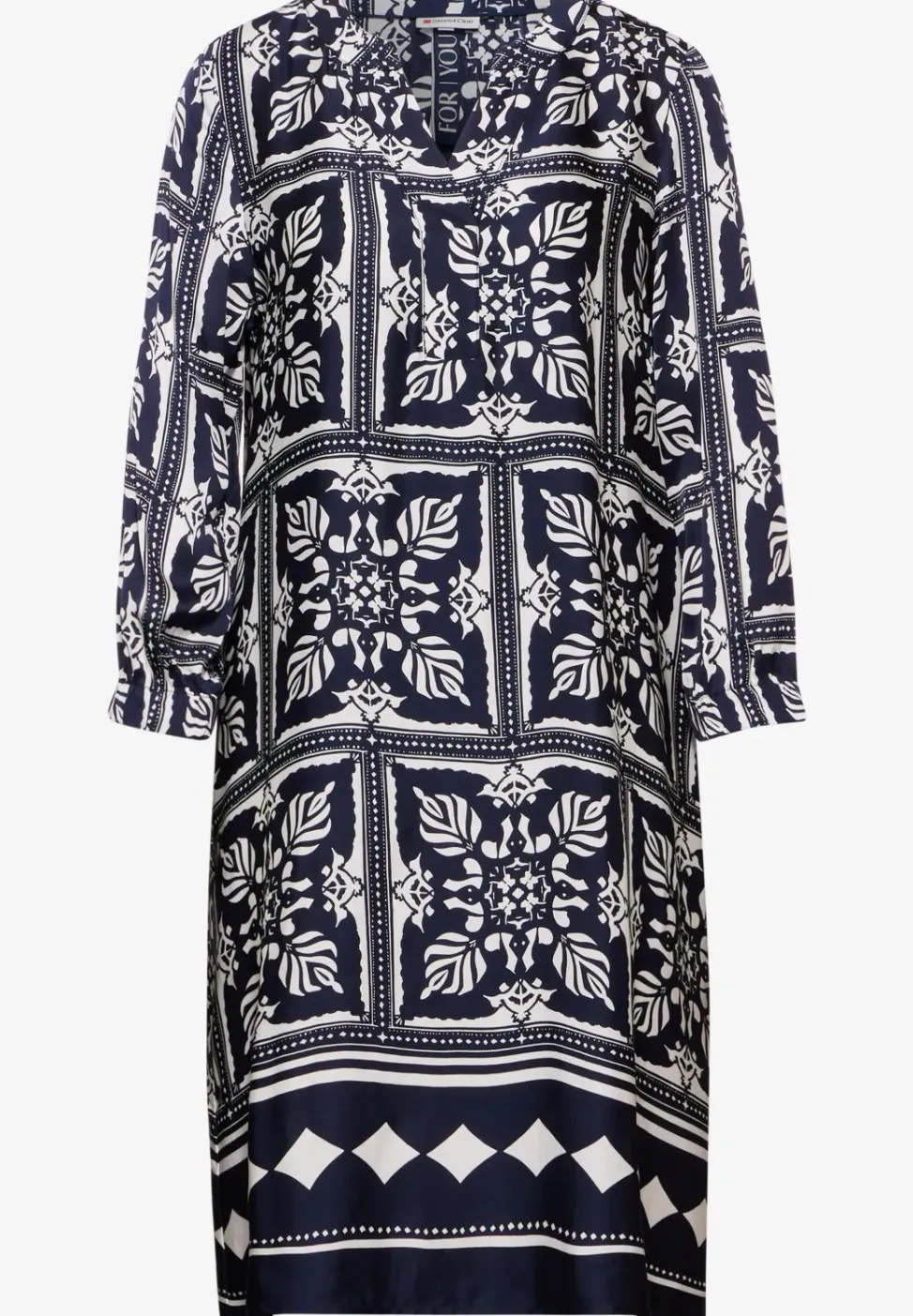 Tunika Kleid mit Print